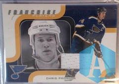 2002-03 ITG Be A Player Memorabilia Franchise Players Jerseys Chris Pronger FP-25